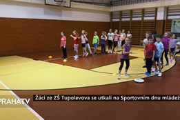 Žáci ze ZŠ Tupolevova se utkali na Sportovním dnu mládeže