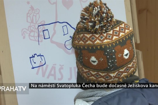 Na náměstí Svatopluka Čecha bude dočasně Ježíškova kancelář