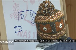 Na náměstí Svatopluka Čecha bude dočasně Ježíškova kancelář