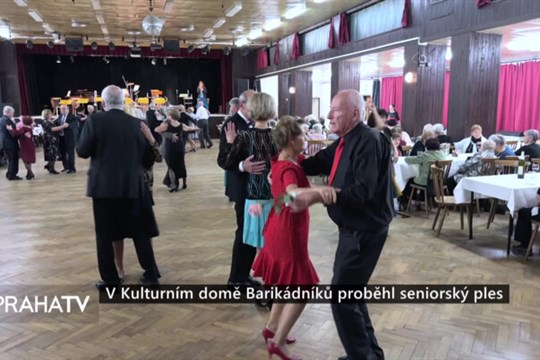 V Kulturním domě Barikádníků proběhl seniorský ples