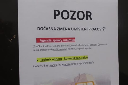 Hrádecký úřad bude mít novou vzduchotechniku
