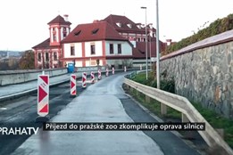 Příjezd do pražské zoo zkomplikuje oprava silnice