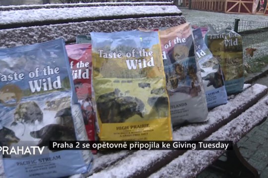 Praha 2 se opětovně připojila ke Giving Tuesday