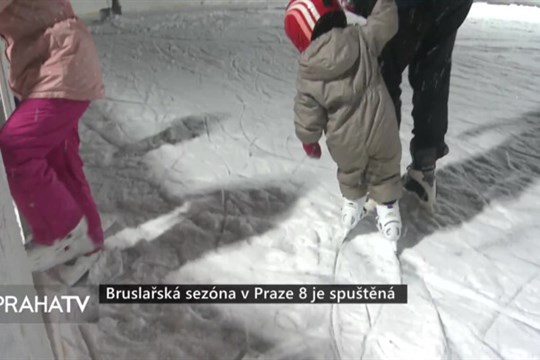 Bruslařská sezóna v Praze 8 je spuštěná