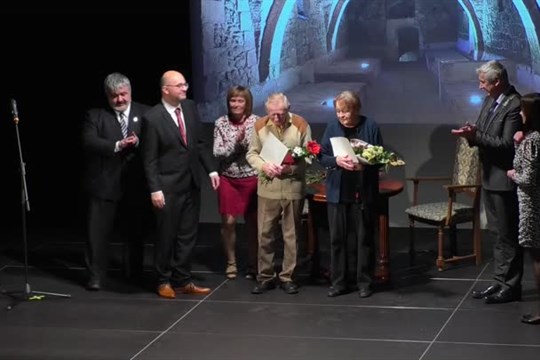 V Českém Dubě ocenili manžele Steinbauerovy