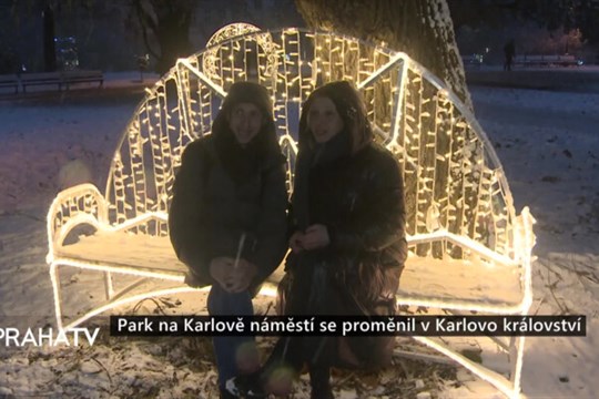 Park na Karlově náměstí se proměnil v Karlovo království