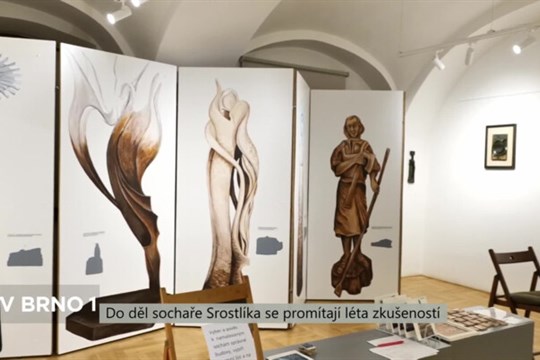 Do děl sochaře Srostlíka se promítají léta zkušeností