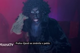 Praha-Újezd se změnila v peklo