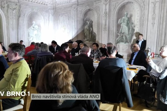 Brno navštívila stínová vláda ANO