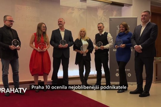 Praha 10 ocenila nejoblíbenější podnikatele