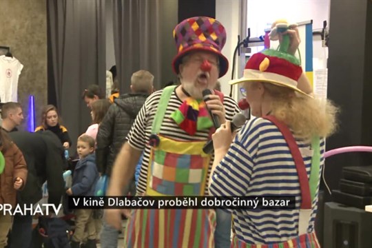 V kině Dlabačov proběhl dobročinný bazar