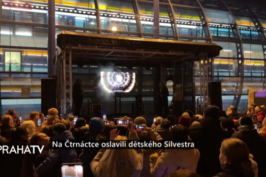 Na Čtrnáctce oslavili dětského Silvestra