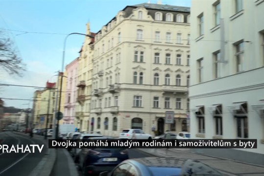 Dvojka pomáhá mladým rodinám i samoživitelům s byty