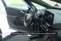 Středisko soc. služeb Praha 13 má nový elektromobil