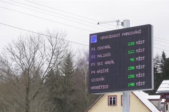 Horská střediska nově informují o parkování
