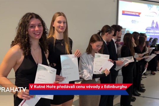V Kutné Hoře předávali cenu vévody z Edinburghu