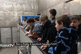Žáci z Prahy 6 navštívili fakulty ČVUT