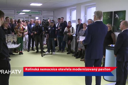 Kolínská nemocnice otevřela modernizovaný pavilon