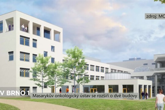 Masarykův onkologický ústav se rozšíří o dvě budovy