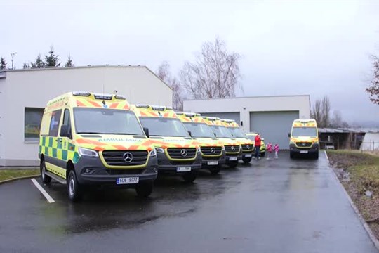 Záchranáři dostali další nová vozidla