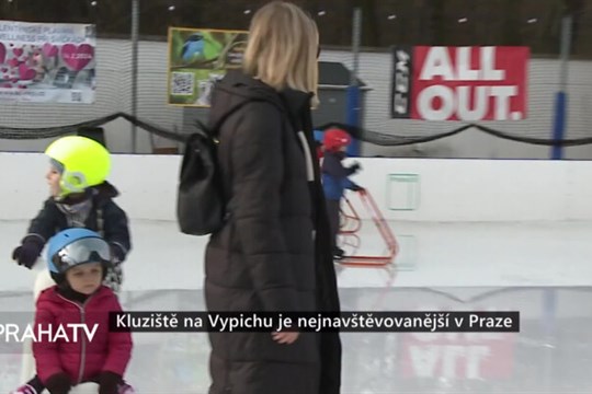 Kluziště na Vypichu je nejnavštěvovanější v Praze