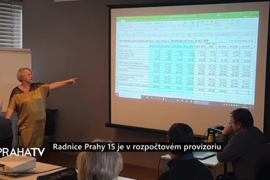 Radnice Prahy 15 je v rozpočtovém provizoriu