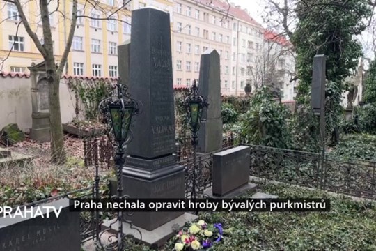 Praha nechala opravit hroby bývalých purkmistrů
