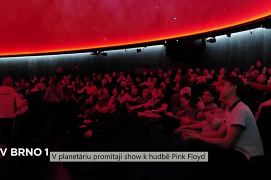 V planetáriu promítají show k hudbě Pink Floyd