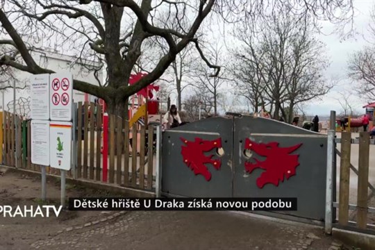 Dětské hřiště U Draka získá novou podobu