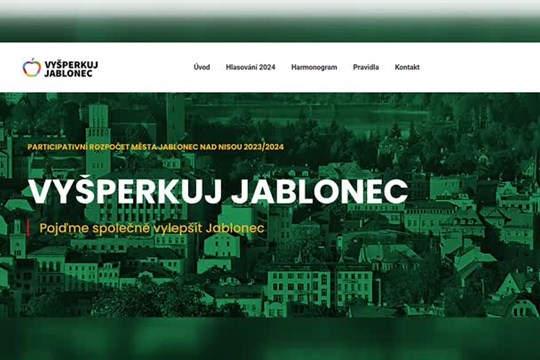 Vyšperkuj Jablonec už brzy spustí hlasování