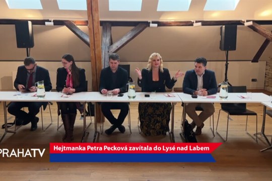 Hejtmanka Petra Pecková zavítala do Lysé nad Labem