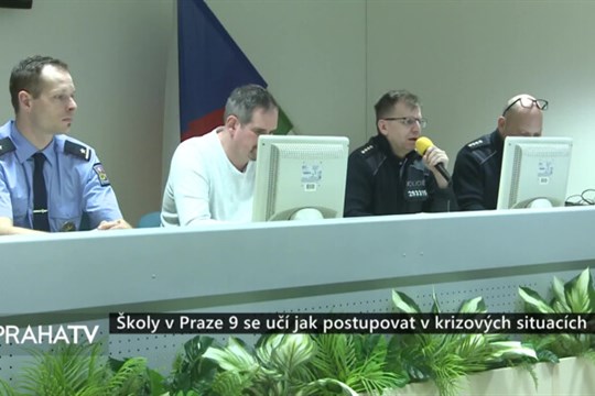 Školy v Praze 9 se učí jak postupovat v krizových situacích