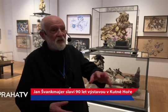 Jan Švankmajer slaví 90 let výstavou v Kutné Hoře