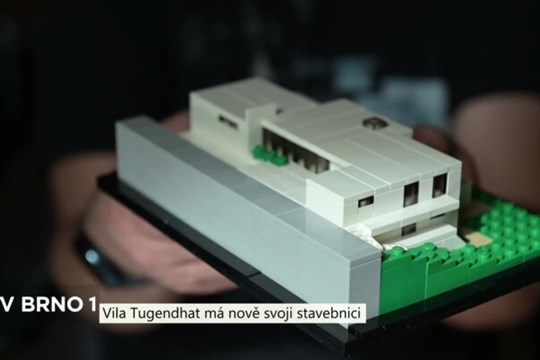 Vila Tugendhat má svou stavebnici