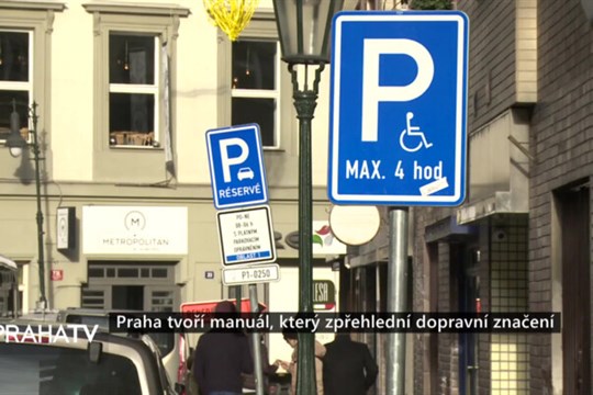 Praha tvoří manuál, který zpřehlední dopravní značení