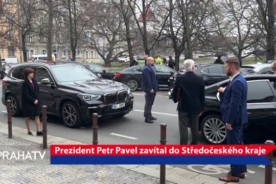 Prezident Petr Pavel zavítal do Středočeského kraje