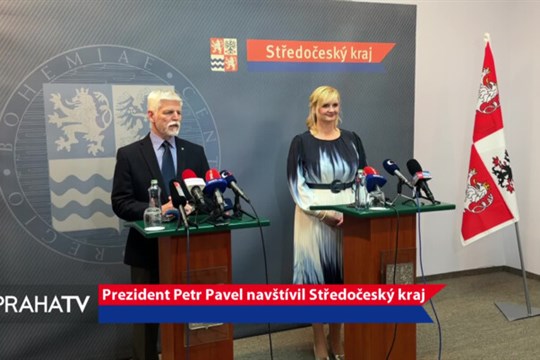 Prezident Petr Pavel navštívil Středočeský kraj