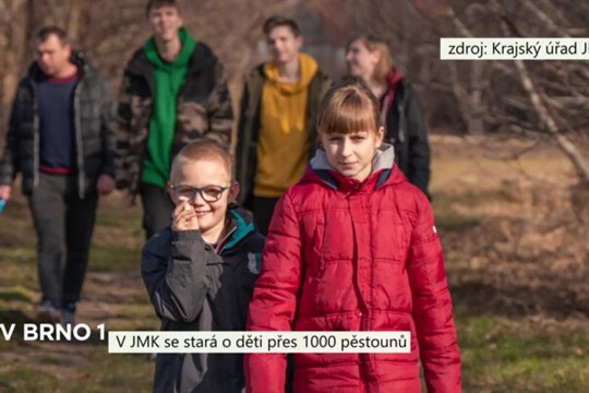 V JMK se stará o děti přes 1000 pěstounů