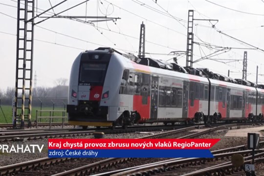 Kraj chystá provoz zbrusu nových vlaků RegioPanter