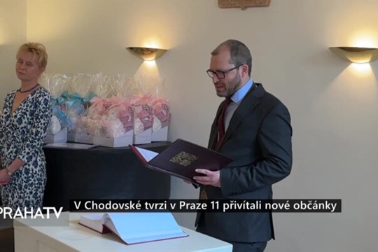 V Chodovské tvrzi v Praze 11 přivítali nové občánky