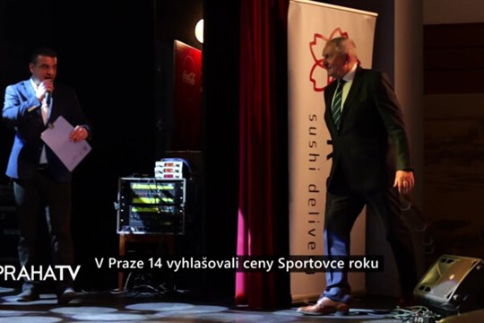V Praze 14 vyhlašovali ceny Sportovce roku