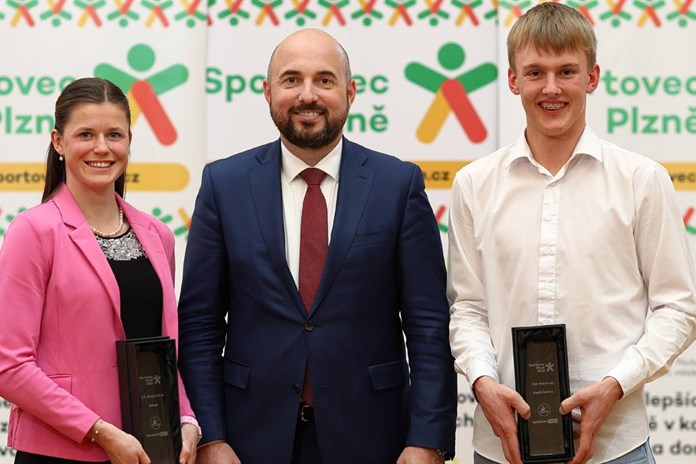 Sportovci Plzně jsou házenkář Baumruk a multifunkční talent Matějovičová