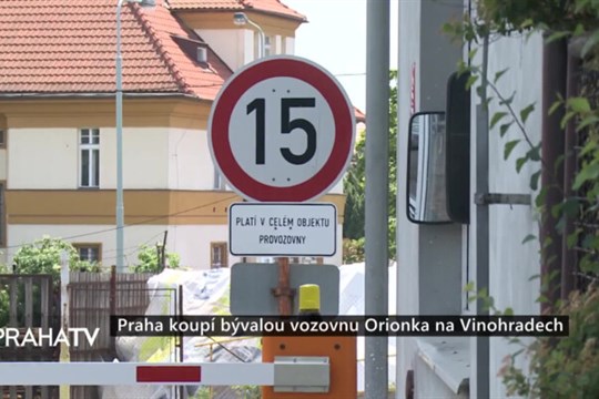 Praha koupí bývalou vozovnu Orionka na Vinohradech