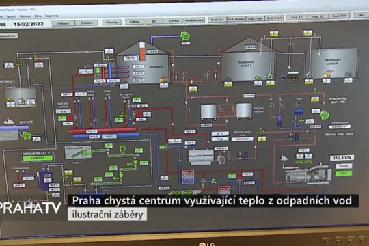 Praha chystá centrum využívající teplo z odpadních vod