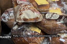 Praha 1 otevřela svou první potravinovou výdejnu