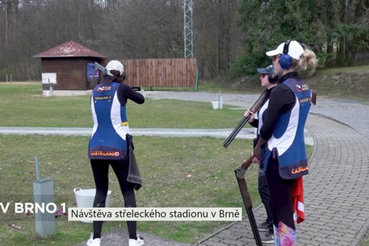 Návštěva střeleckého stadionu v Brně