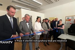 V Praze 4 otevřeli nízkoprahový klub pro mladistvé