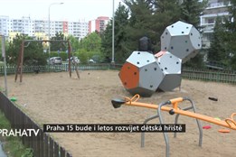 Praha 15 bude i letos rozvíjet dětská hřiště