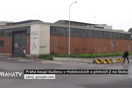 Praha koupí budovu v Holešovicích a přetvoří ji na školu