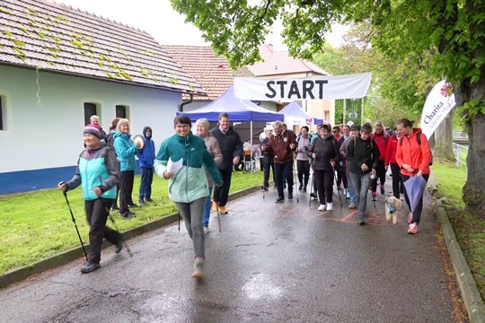 Během i chůzí podpořilo Domácí hospic Antonínek 105 lidí